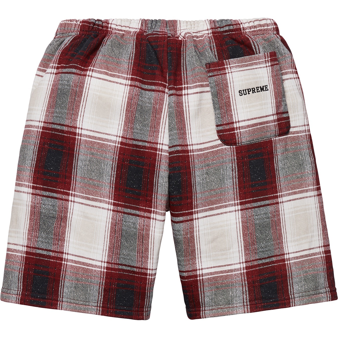 Supreme®/Nike® Plaid Sweatshort view 5